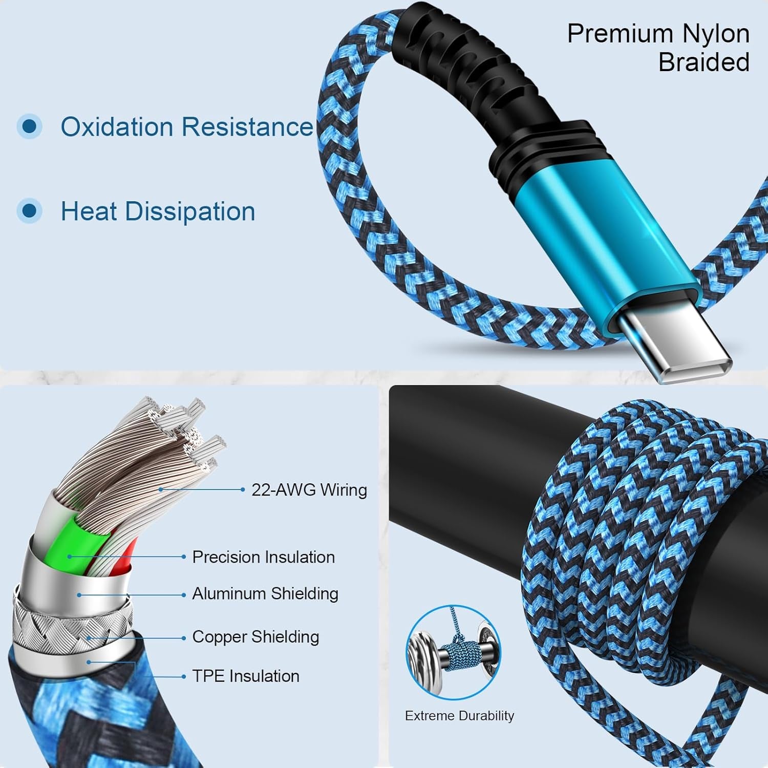 Car Carplay Cable Fast Charging 3Ft/2Pack for Iphone 17 16E/16/16 Pro/16 Pro Max/16 Plus/15/15 Pro/15 Pro Max,3.1A USB Type C Charger Cord Car Fast Cable for Samsung Galaxy S25 Edge A17,Pixel 10 Pro